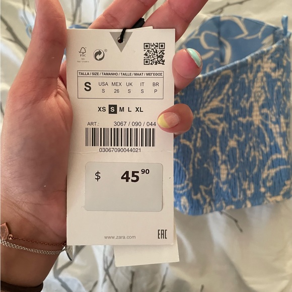 Zara Strapless Top - Picture 6 of 6